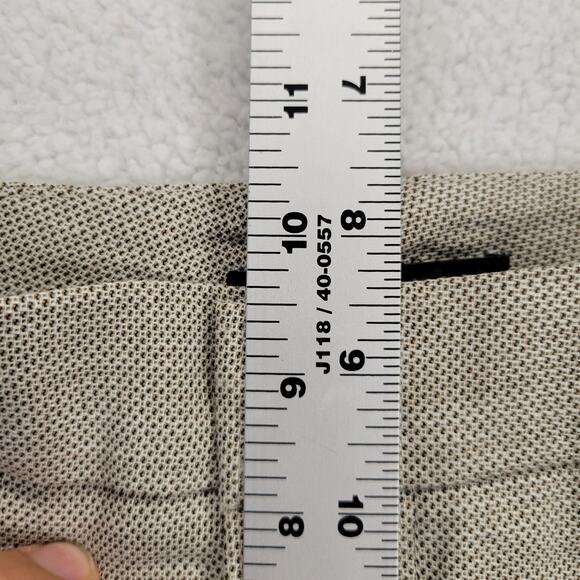 Peace of Cloth Ankle Pant Womens 4 Tan Pocket Dress Pants Twill - Picture 10 of 10